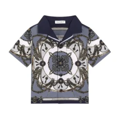 Cargo-print Poplin Skjorte