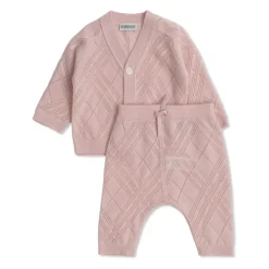Cashmere babysett: Cardigan og bukser