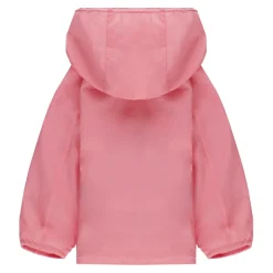 Checker-tape Nylon Hooded Jacket