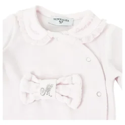 Chenille Romper med Sløyfe