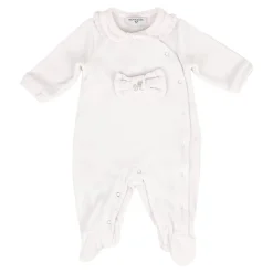 Chenille Romper med Sløyfe