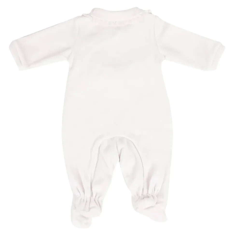 Chenille Romper med Sløyfe
