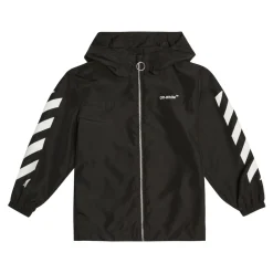 Chest Logo-Print Jakke