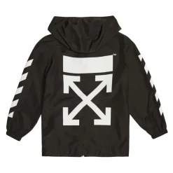 Chest Logo-Print Jakke