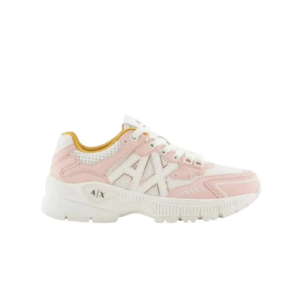 Chunky Sneakers med kontrasterende innlegg