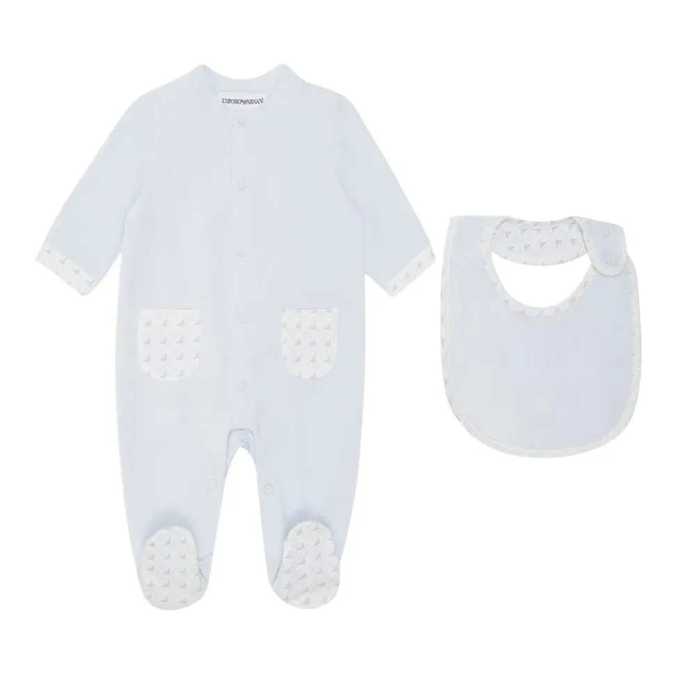 Completo Celeste in Jersey di Cotone