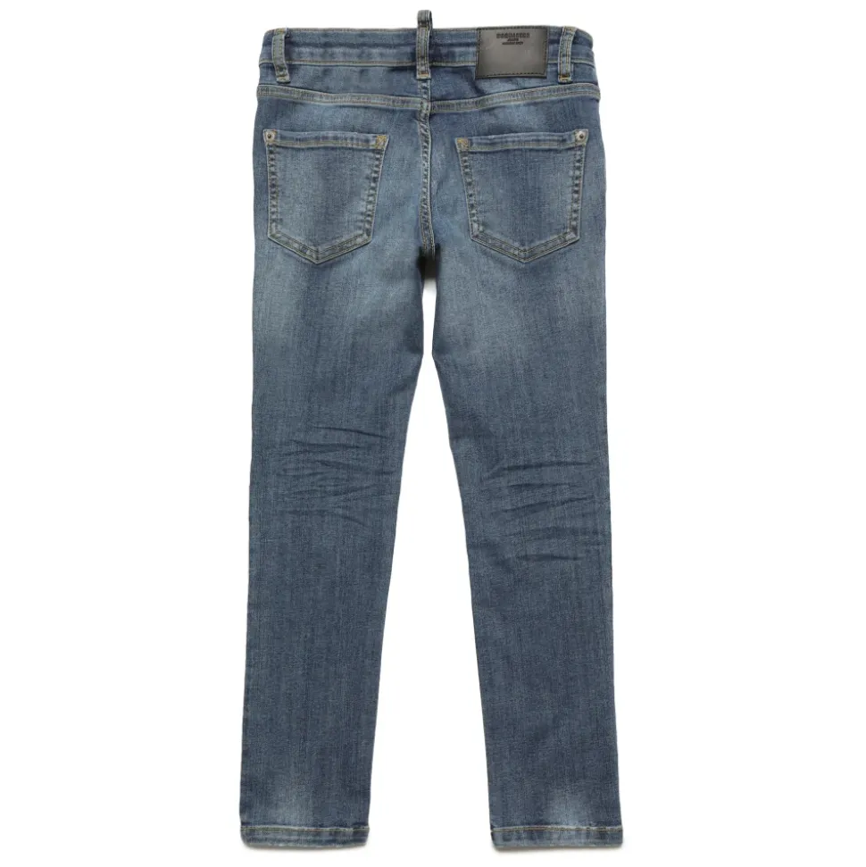 Cool Girl Skinny Jeans med Front Breaks