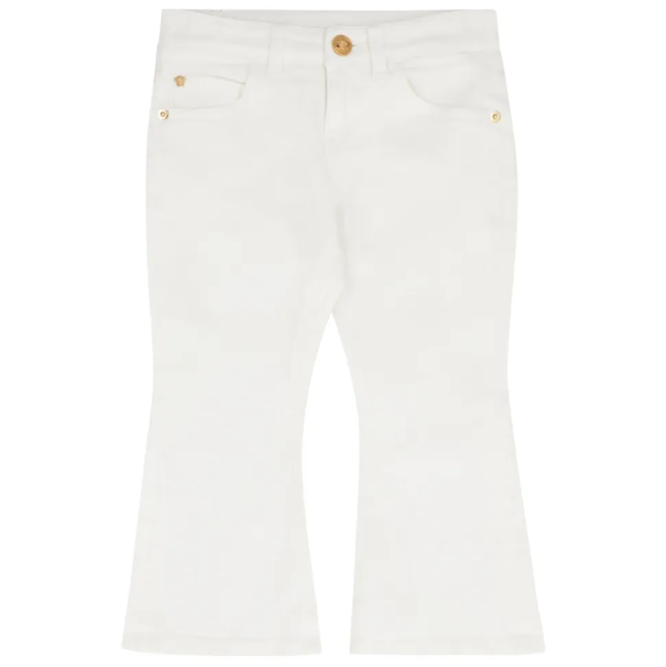 Cotton Flared Jeans