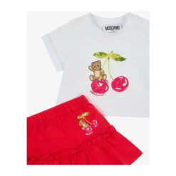 Cotton Jersey T-shirt og Skjørtsett
