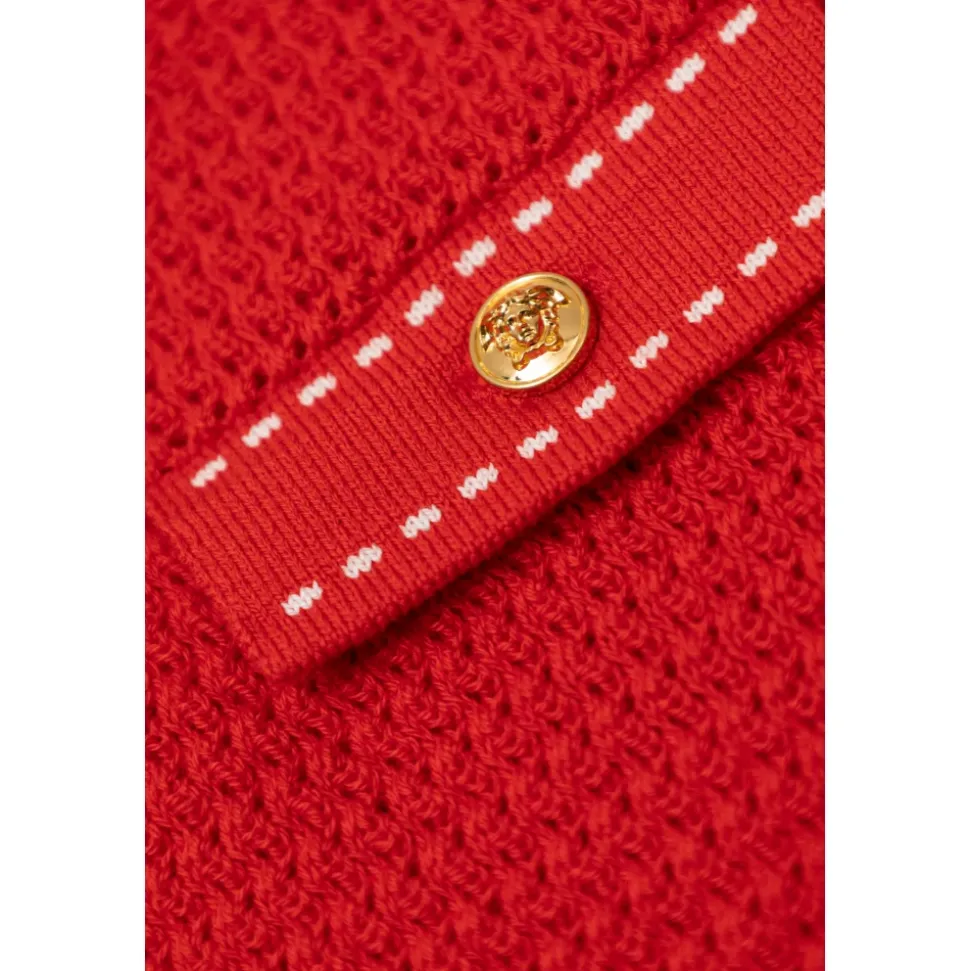 Cotton Knit Polo