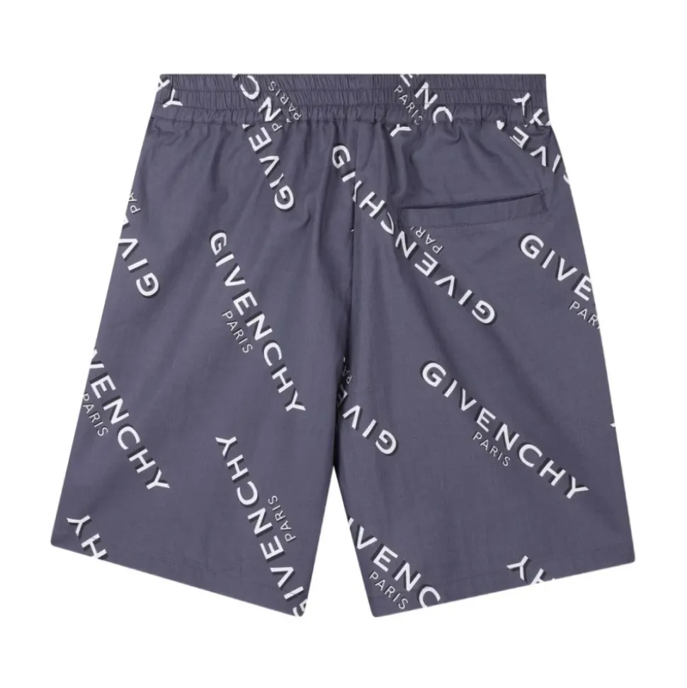 Cotton Logo Shirt and Shorts Set