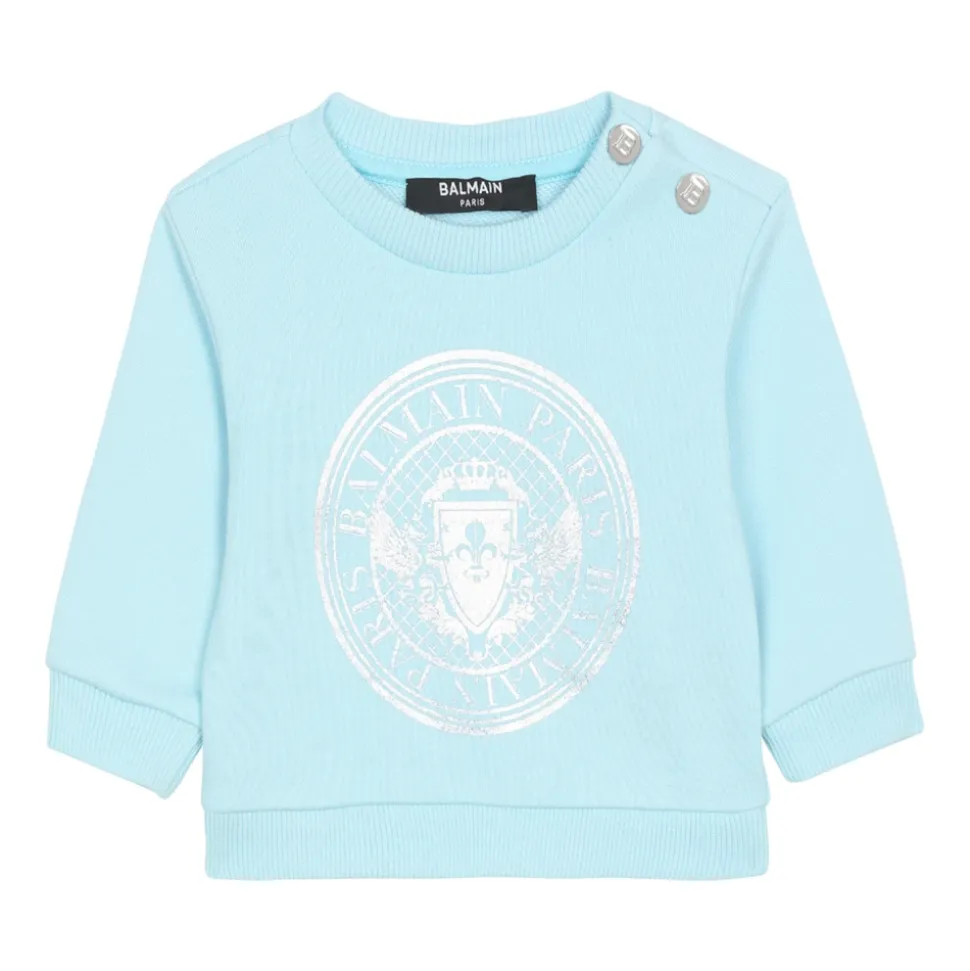 Cotton Logo Sweatshirt