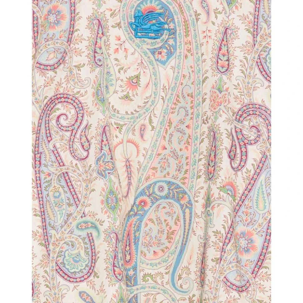 Cotton Paisley Dress