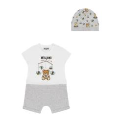 Cotton Romper & Hat Gift Set