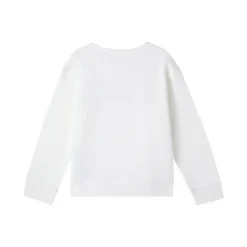 Cotton Sweatshirt med trykk