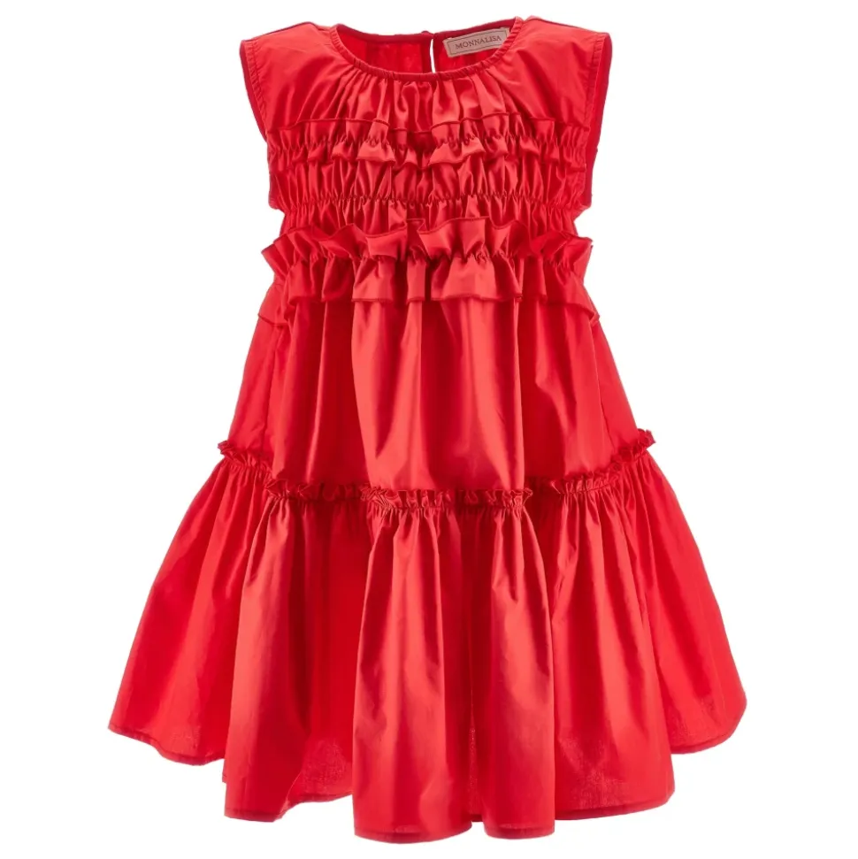 Crewneck Flared Dress