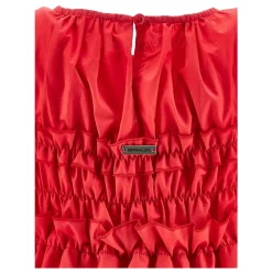 Crewneck Flared Dress