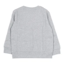 Crewneck-genser med brodert Polospiller