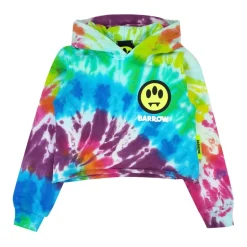 Cropped Tie-dye Sweatshirt