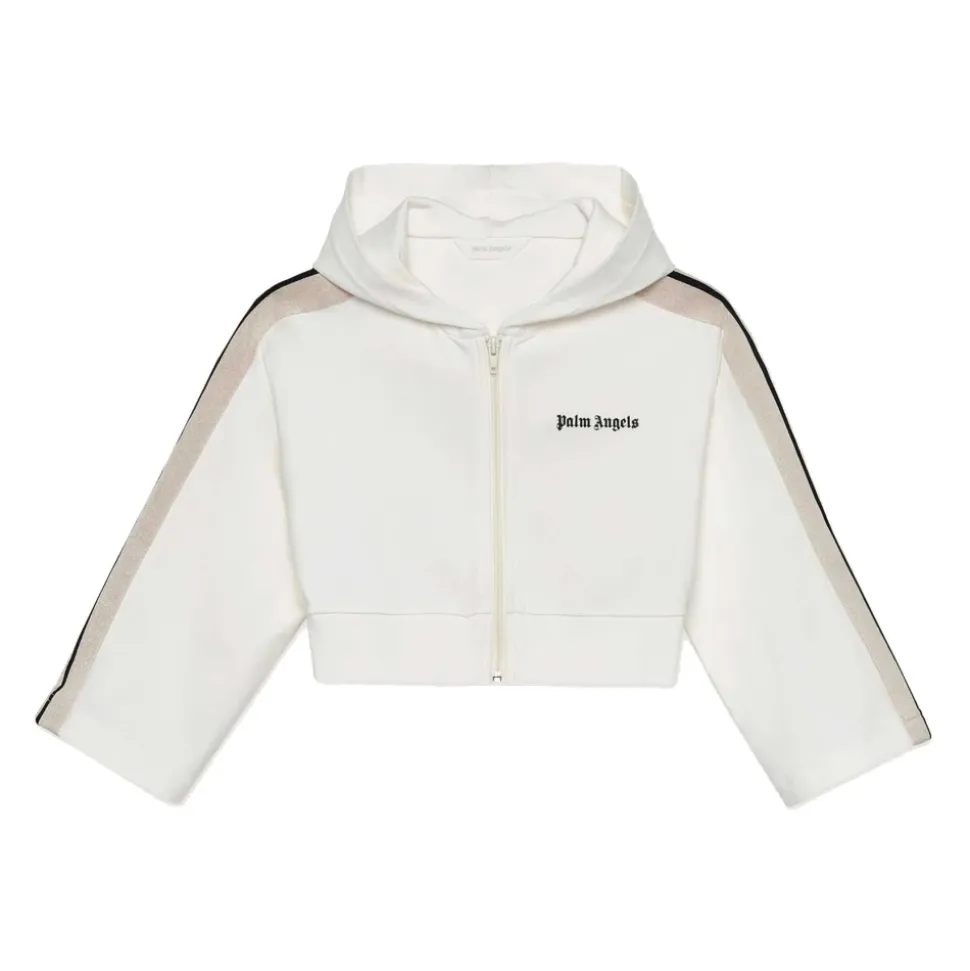 Cropped Zip Hoodie