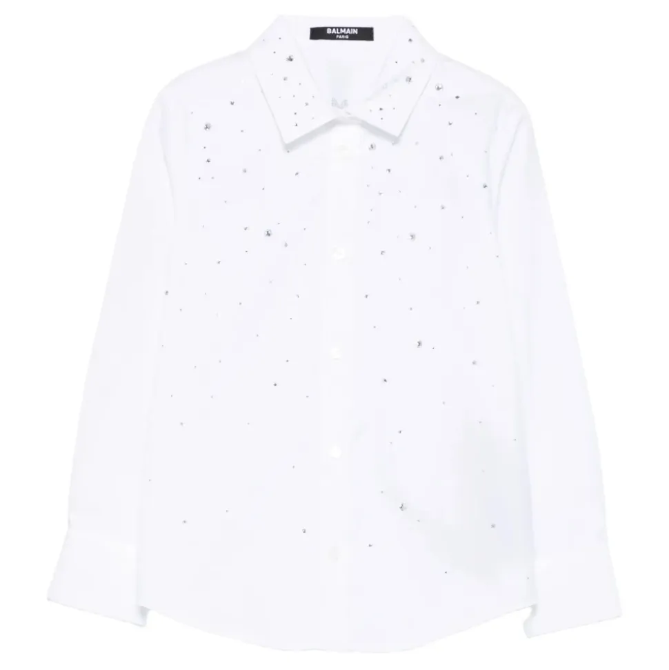 Crystal-Embellished Shirt