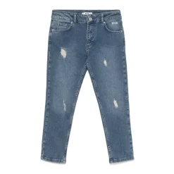 Denimblå bukser