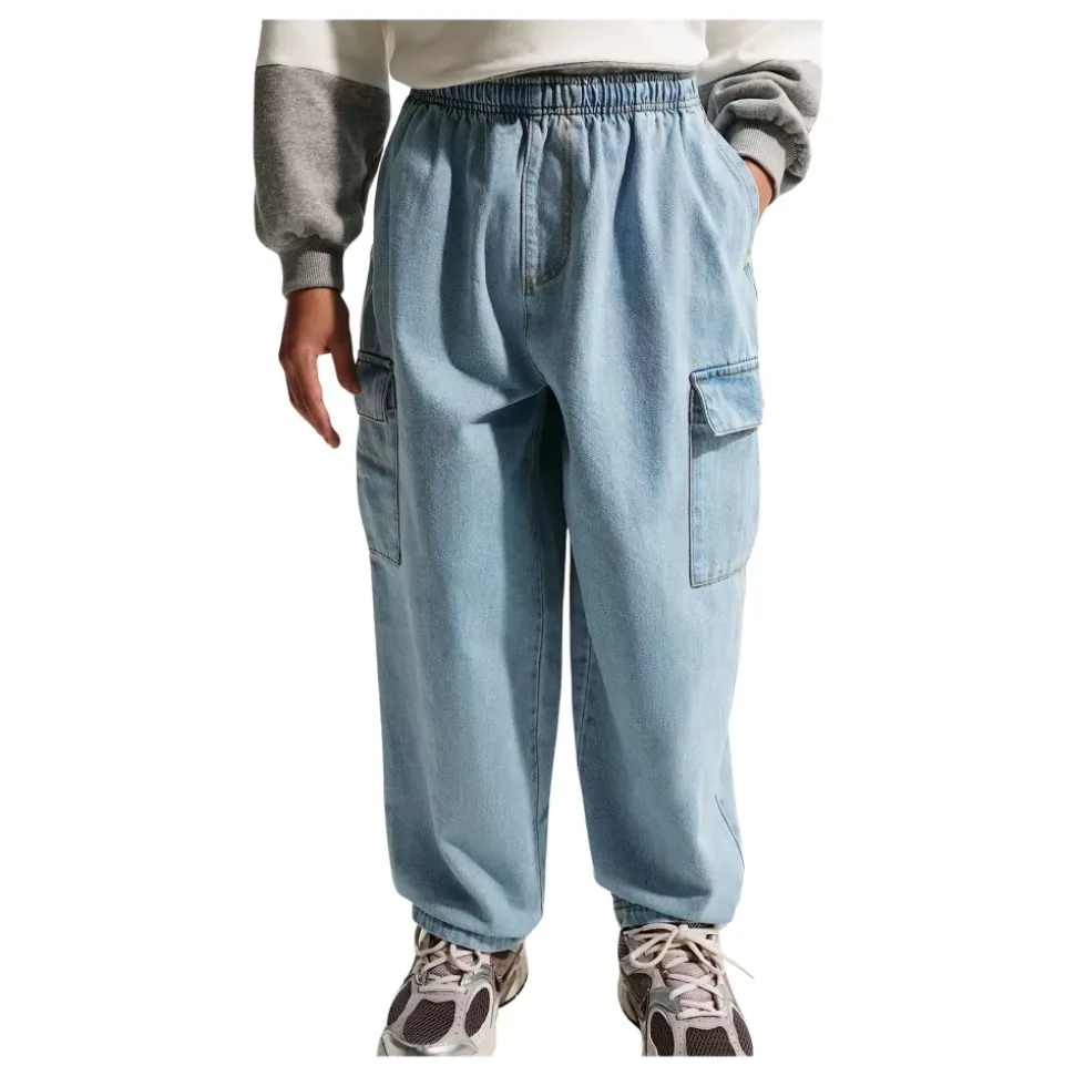 Denim Cargobukser