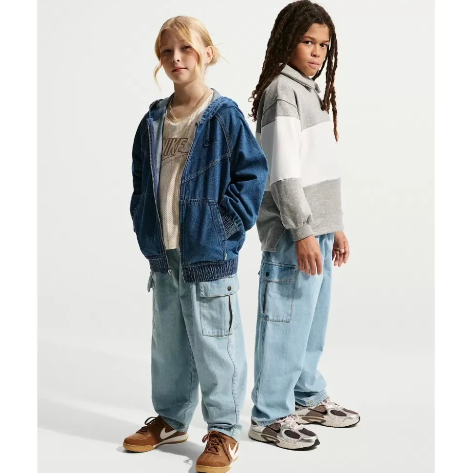 Denim Cargobukser
