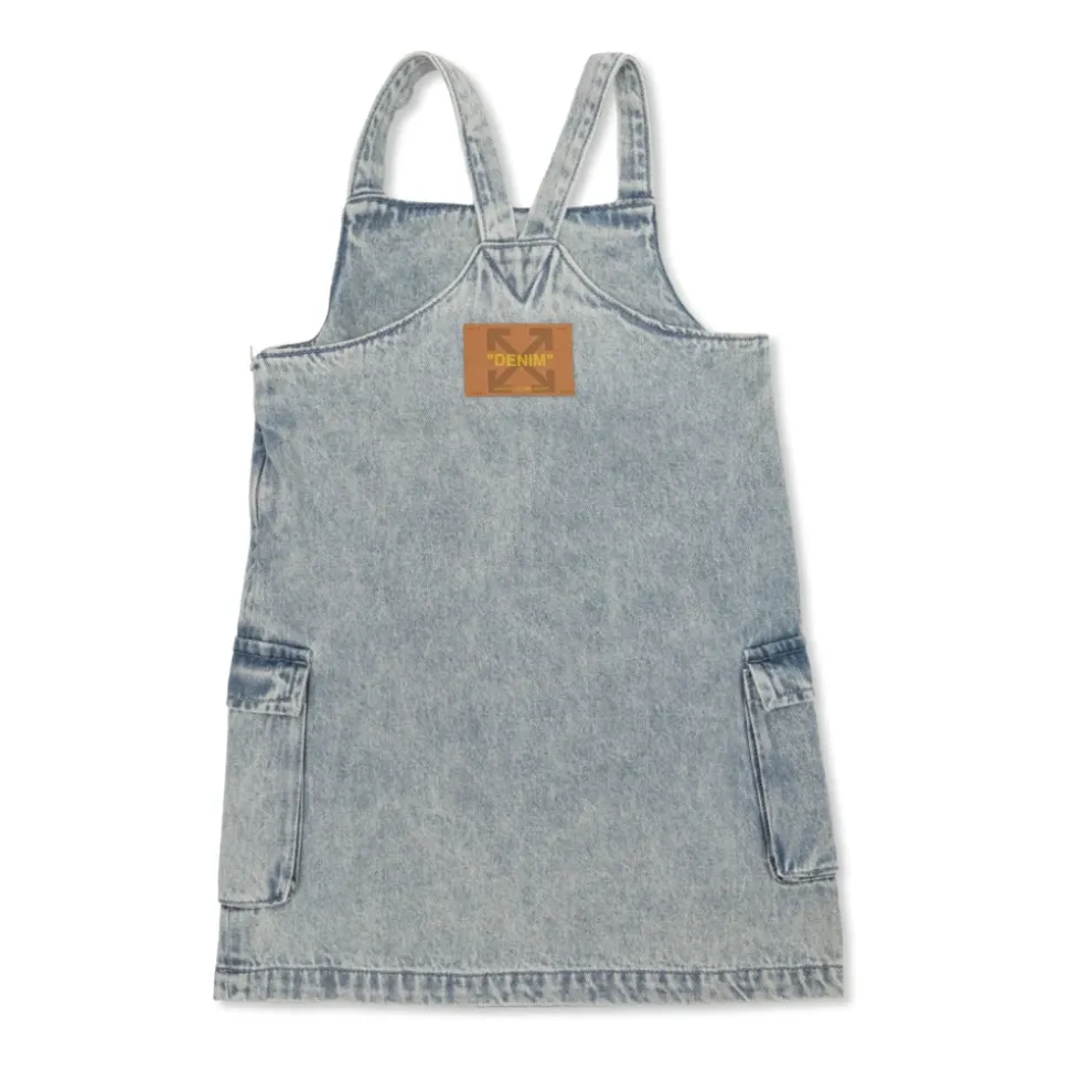 Denim Ermeløs Kjole
