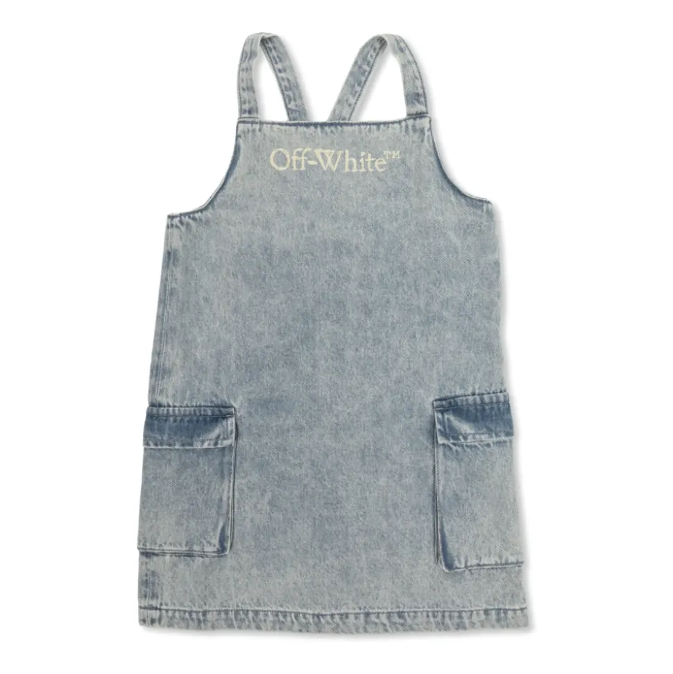 Denim Ermeløs Kjole