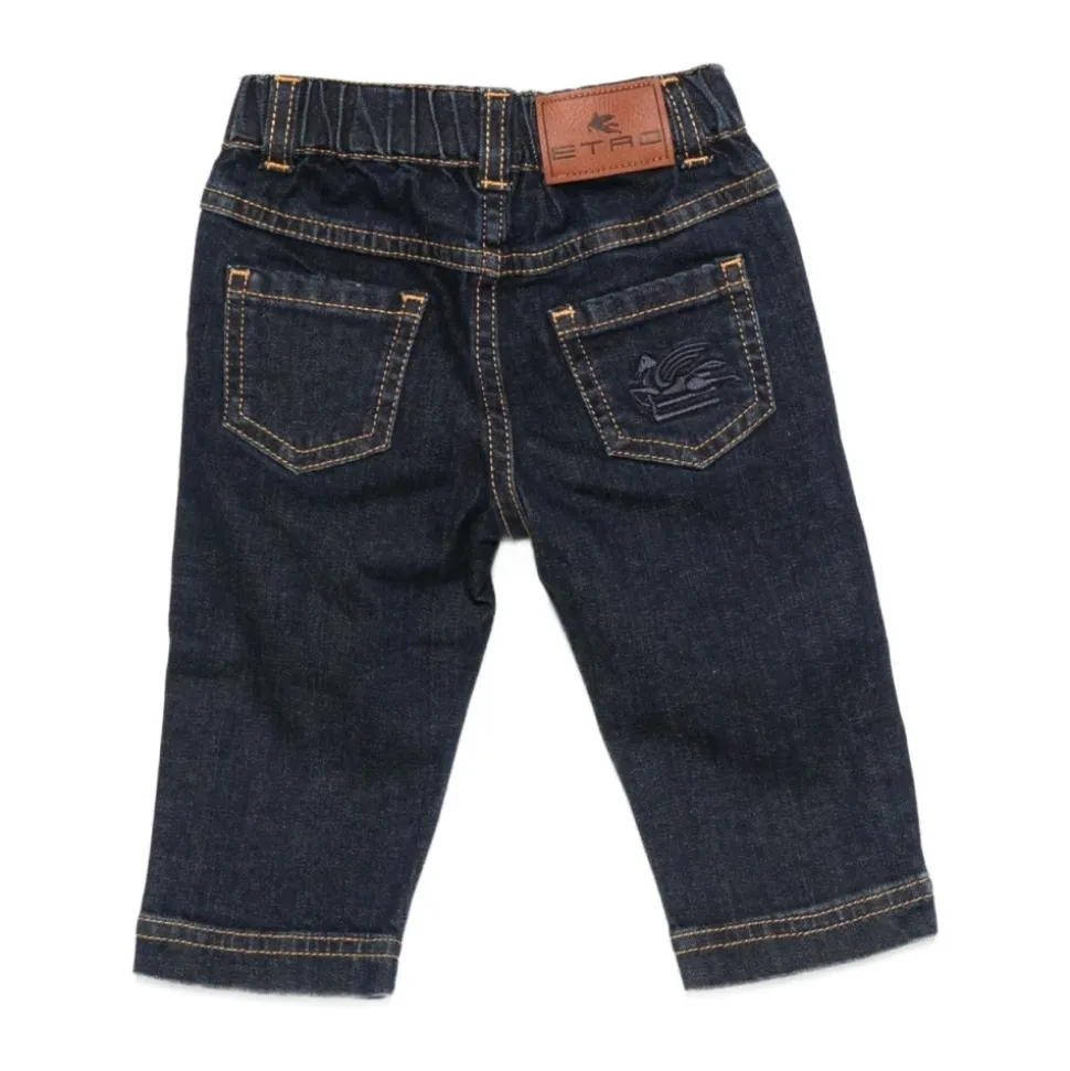 Denim Jeans med Pegaso