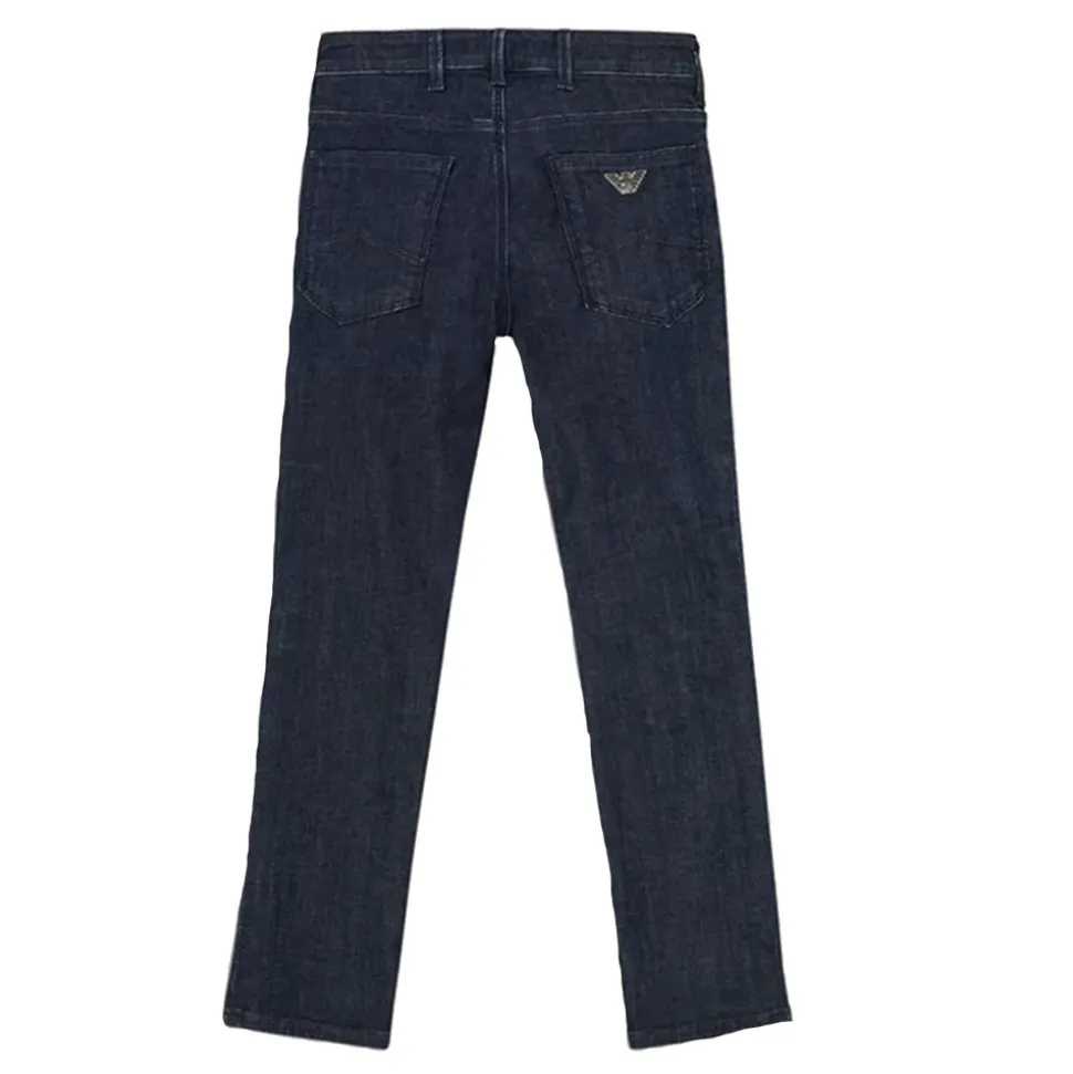 Denim Logo Jeans 5-Lomme Glidelås Lukking