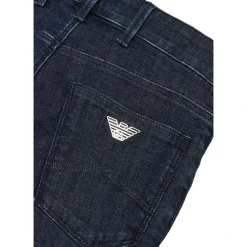 Denim Logo Jeans 5-Lomme Glidelås Lukking