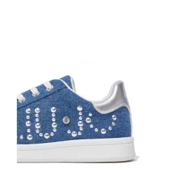 Denim Platform Sneakers