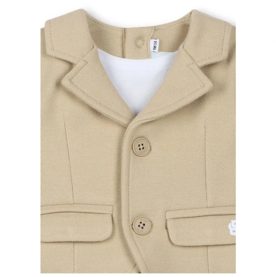 Dobbeltsidig Jersey Piqué Jumpsuit