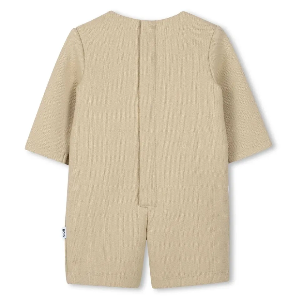 Dobbeltsidig Jersey Piqué Jumpsuit