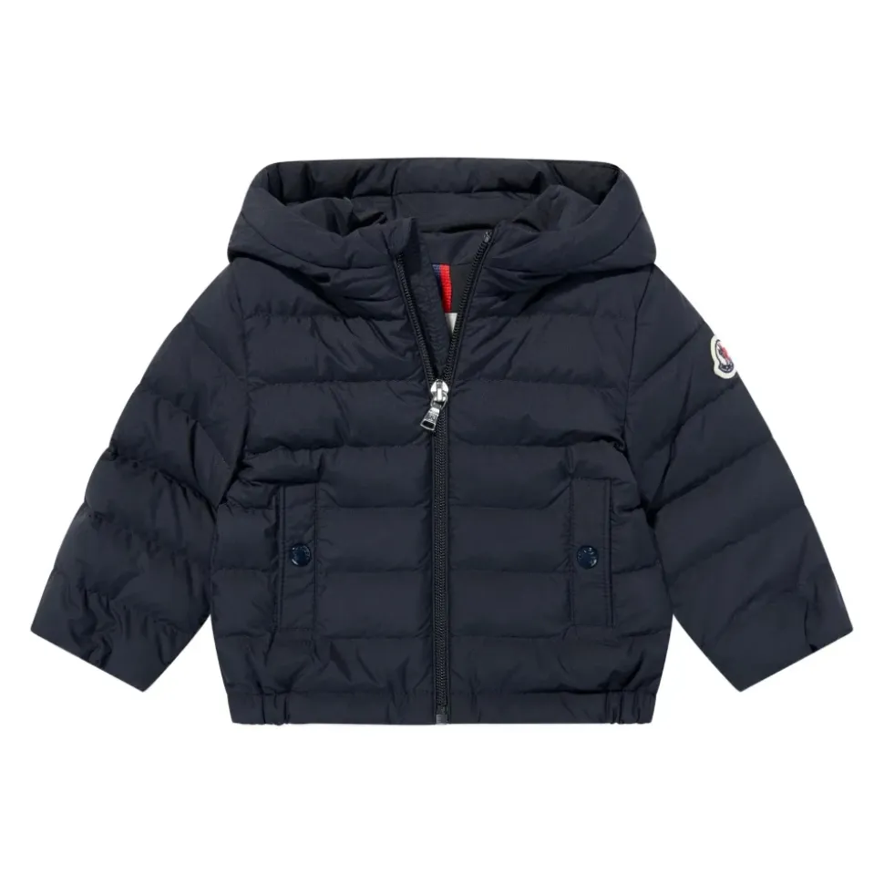 Down-Filled Hood Zip Jacket