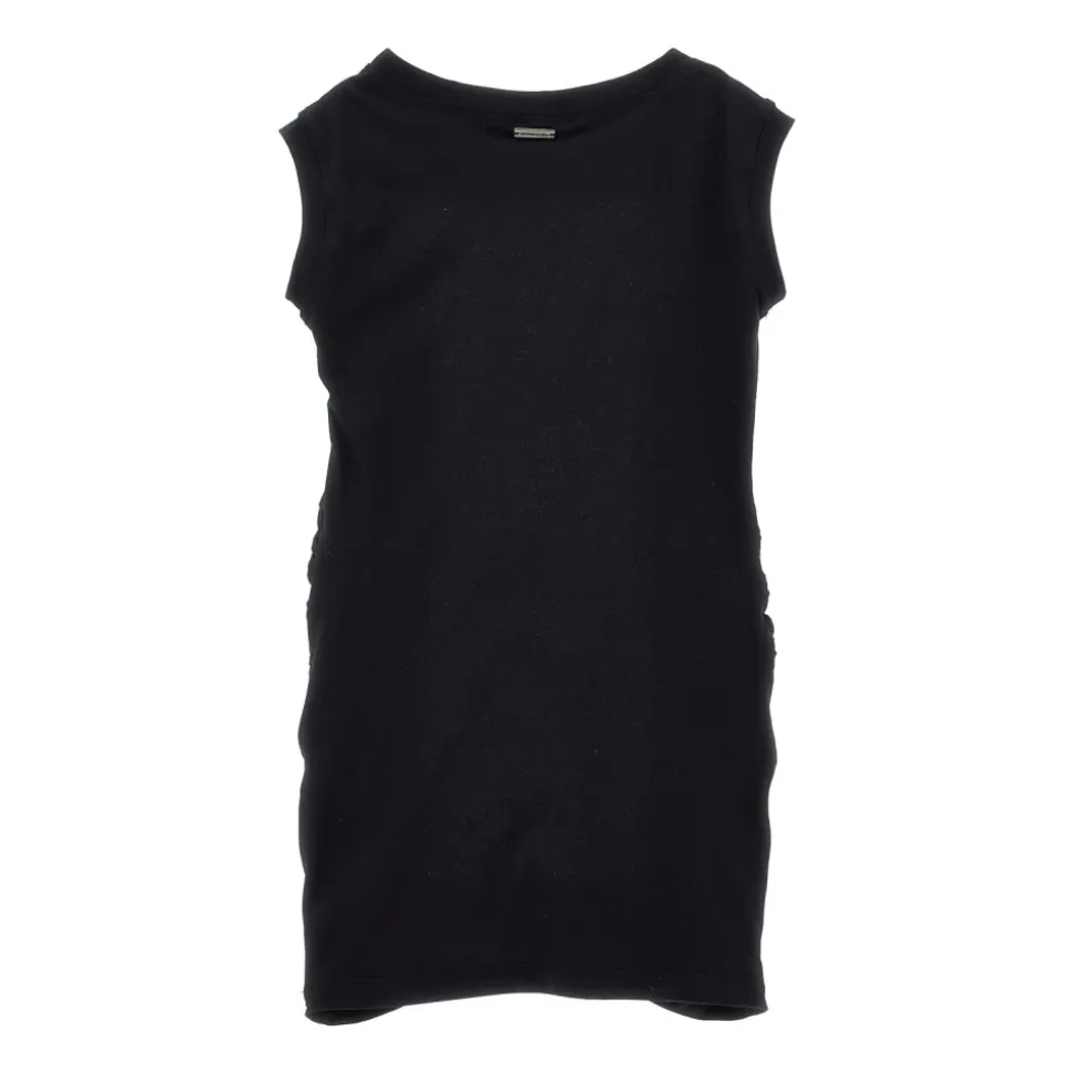 Draped Cotton Dress