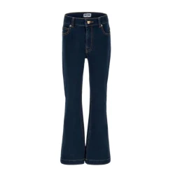 Elastiske denim-bukser