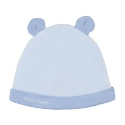 Elefanttrykk Beanie og Smekke Sett