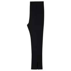 Elegant Svart Bomullsbukser
