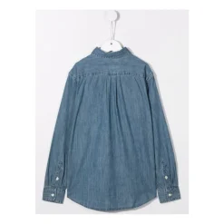 Embroidered Denim Shirt