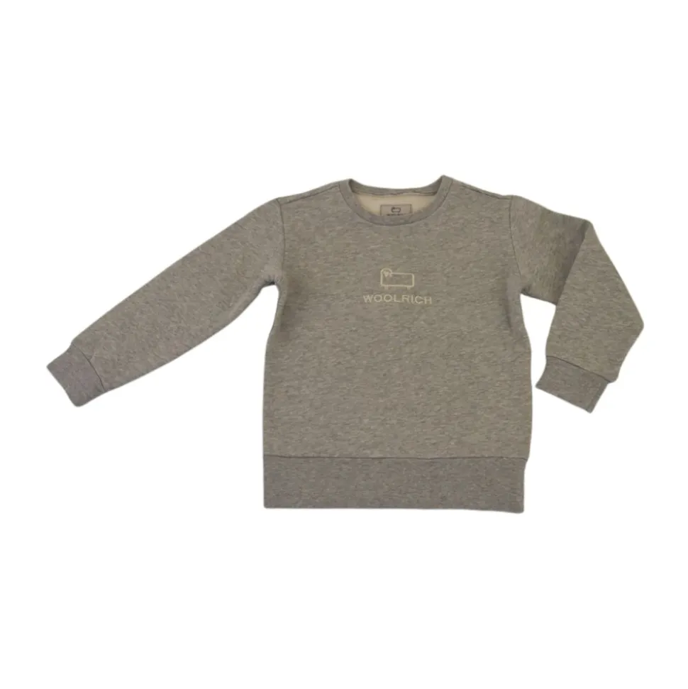 Embroidered Logo Crewneck Sweatshirt
