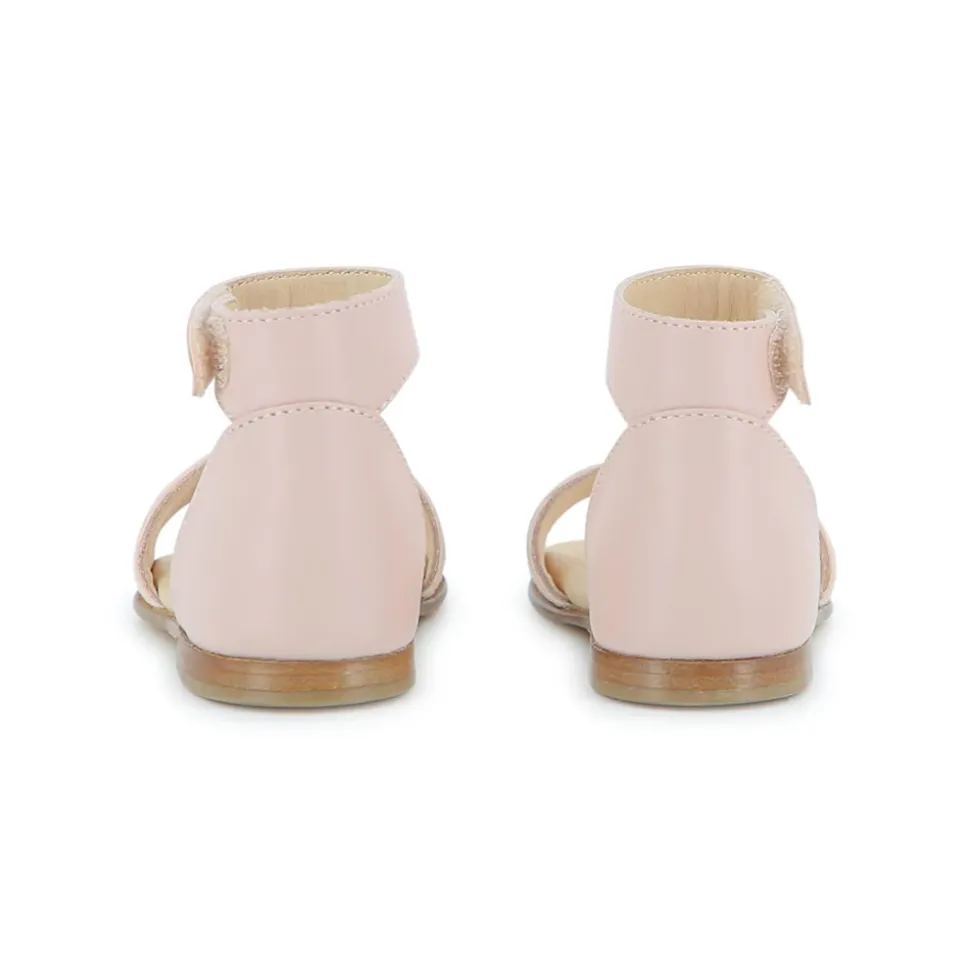 Embroidery Strap Sandals