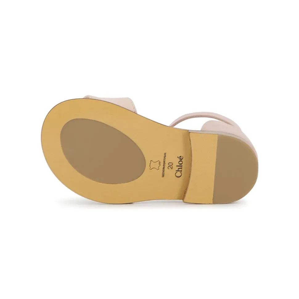 Embroidery Strap Sandals