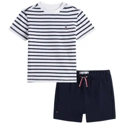 Essential Stripe T-Shirt and Shorts Set