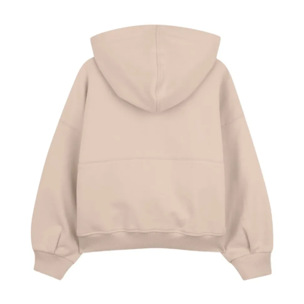 Felpa con cappuccio e zip