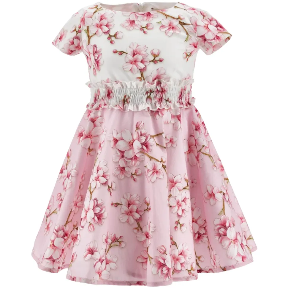Ferskenblomst Fe Kjole i Rosa