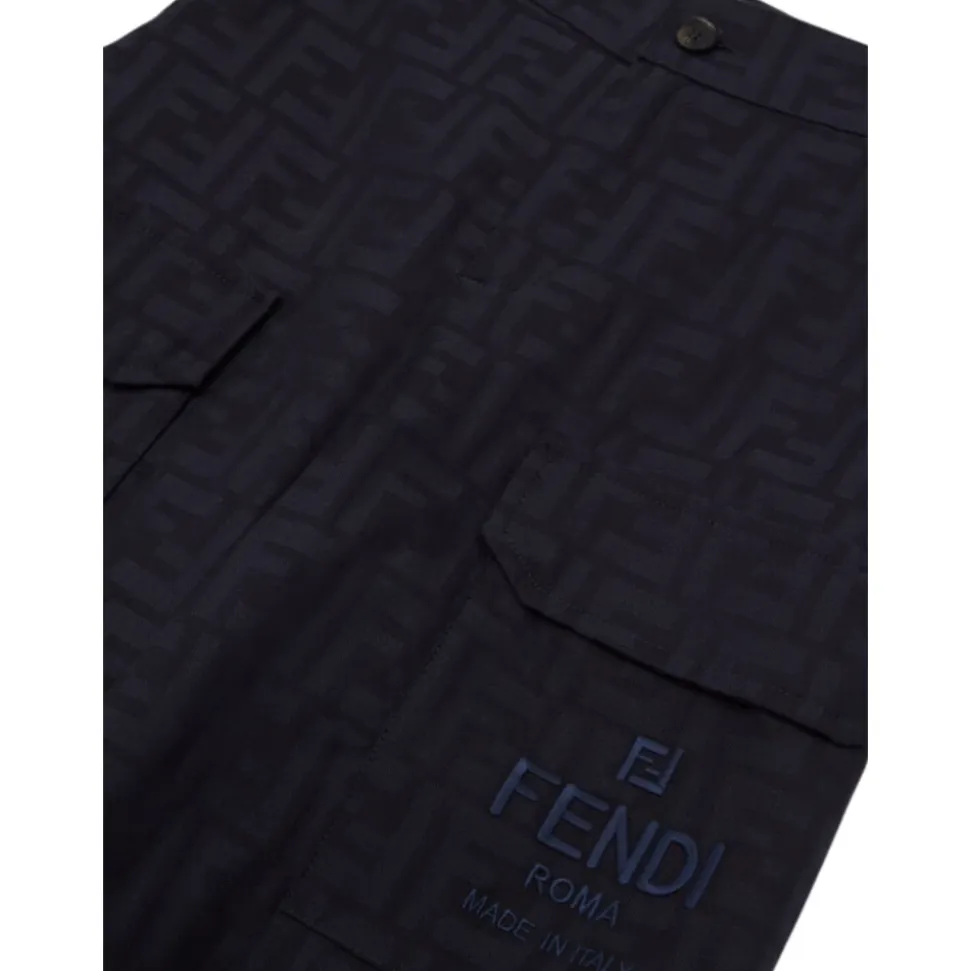 FF Jacquard Cargo Trousers