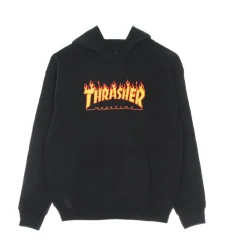 Flame Hood Sweatshirt Svart/Gul